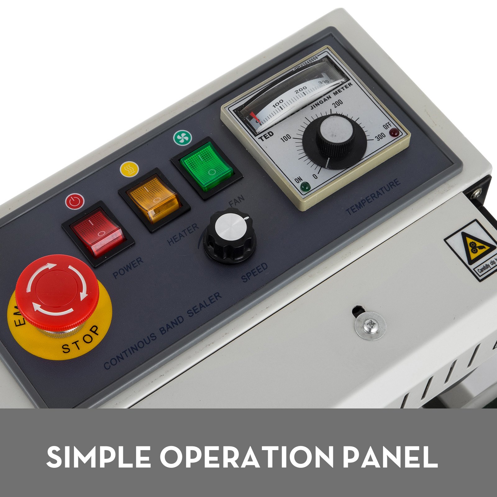 Sigillatore Automatica Orizzontale Nastro Continuo Sigillatrice 500w Per Busta