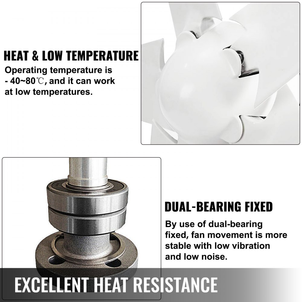 Generatore Eolico Verticale Turbina Con 5 Blades 500w 24v In Nylon Fiber