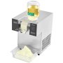 VEVOR Commercial Snowflake Ice Machine, 180kg/Day Snowflake Ice Maker, Stainless Steel Ice Shaver, Electric Snow Cone Maker, Air Cooling System with Touch Screen
