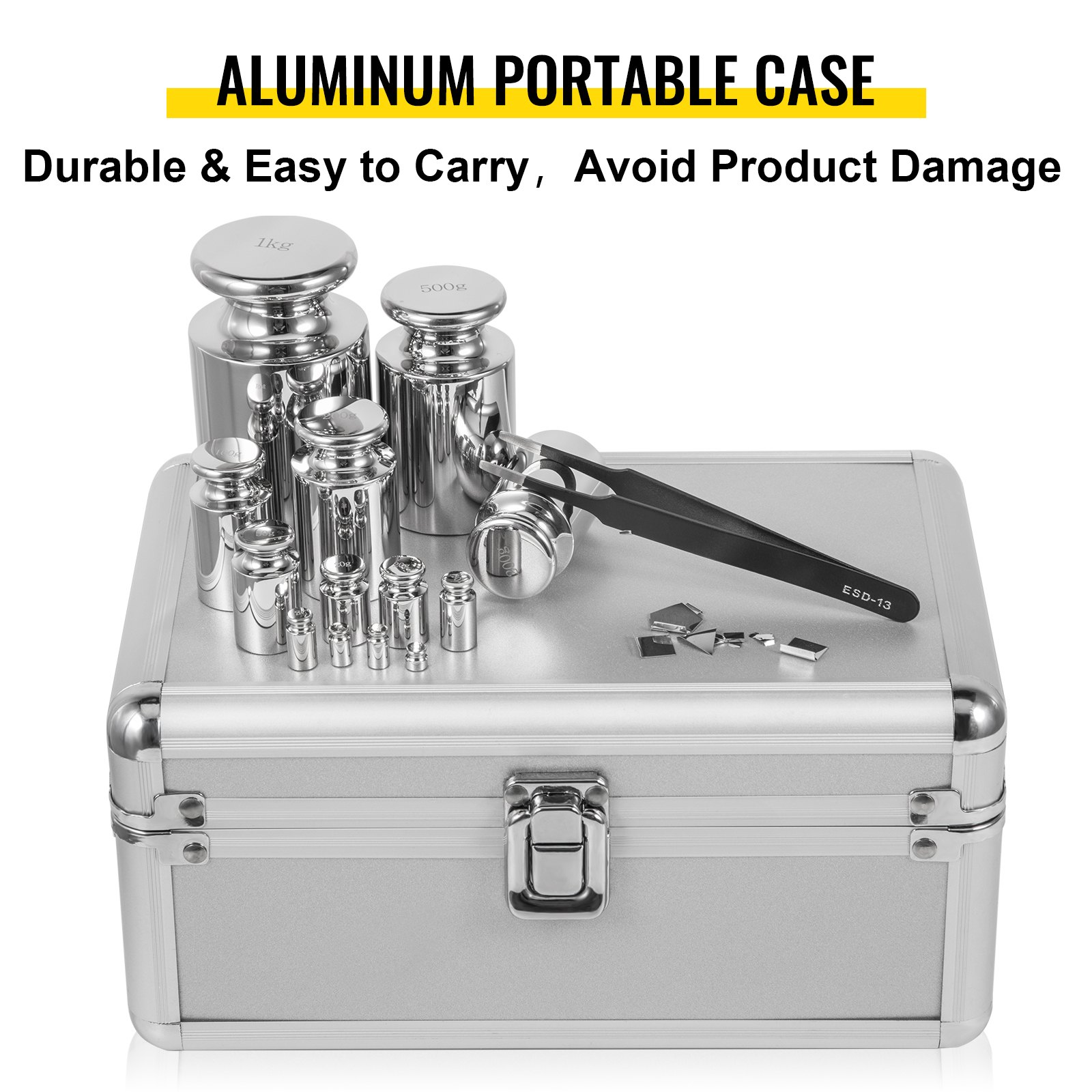 Set Di Calibrazione Del Peso Comprende 5g 10g 20g 50g 100g In Laboratorio 25pz