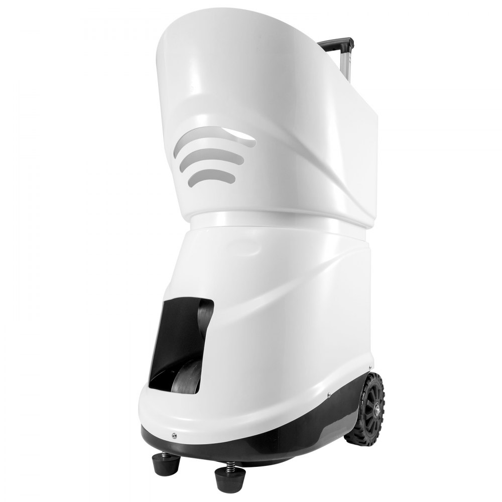 VEVOR Lanciatore di Palline da Tennis Lanciatore di Palline Automatico in ABS da 150 Palline Lanciatore Automatico di Palline da Tennis per Professionisti Principianti