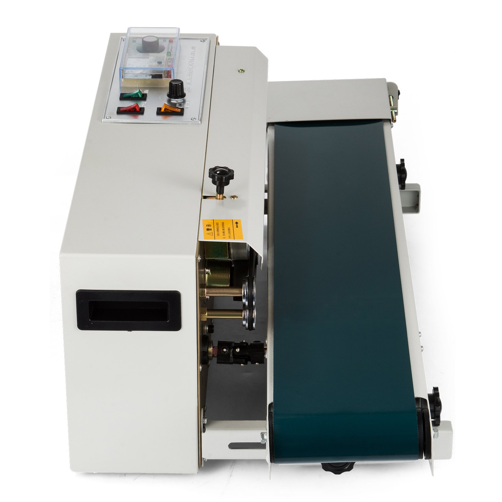 VEVOR Macchina Confezionatrice Orizzontale, 700 W Sigillatore Automatico Sottovuoto, FR900 Sigillatore Automatico a Banda Continua per Il Confezionamento di Alimenti, Medicinali, Necessità Quotidiane