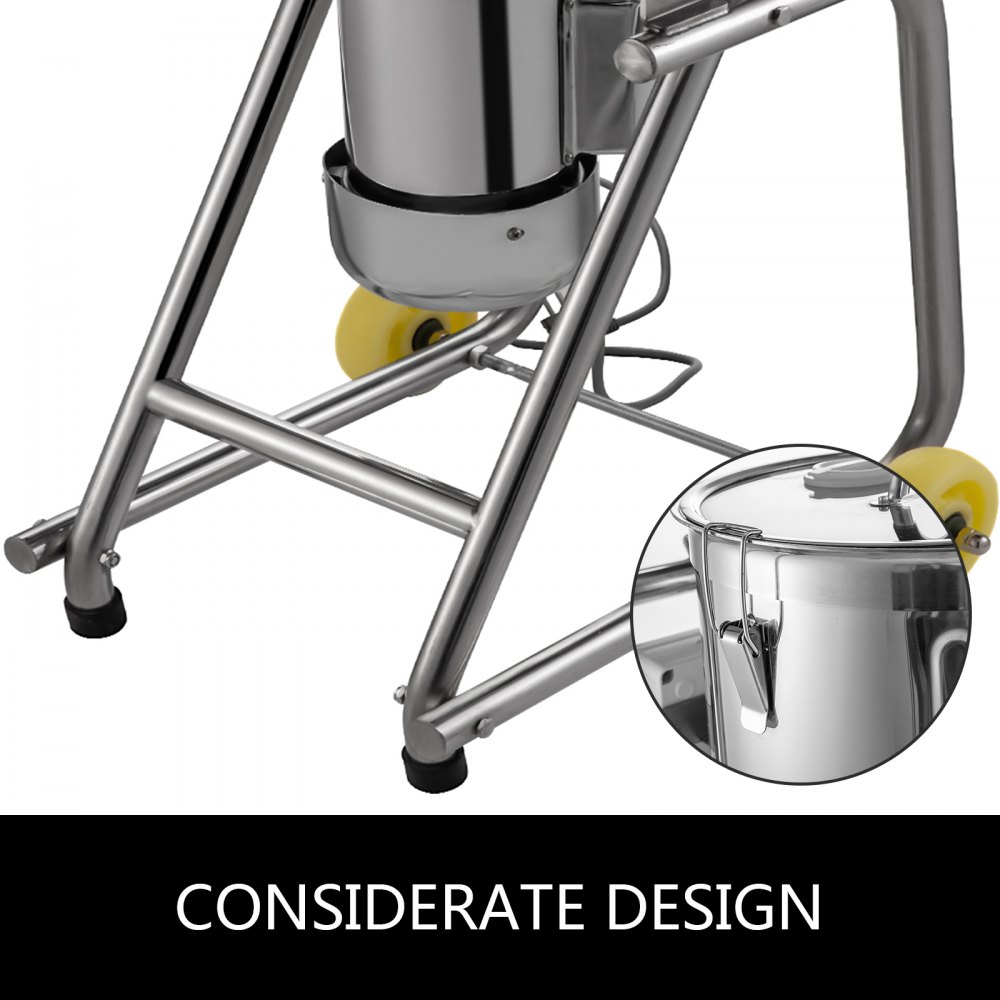 15l Robot Da Cucina Miscelatore 1400 Giri / Min Arachide Verdura Carne