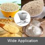 Macina Cereali Manuale 3-rullo Regolabile Fresatrice Per Farina Mulino Cereali
