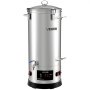 VEVOR Sistema di Attrezzatura Elettrica per Produzione di Birra, Bollitore per Birra 30 litri Uso Domestico, Cuocitore di Mosto con Canna Interna Maniglia Rubinetto, Kit Utensili per Homebrewing