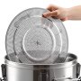VEVOR Sistema di Attrezzatura Elettrica per Produzione di Birra, Bollitore per Birra 30 litri Uso Domestico, Cuocitore di Mosto con Canna Interna Maniglia Rubinetto, Kit Utensili per Homebrewing