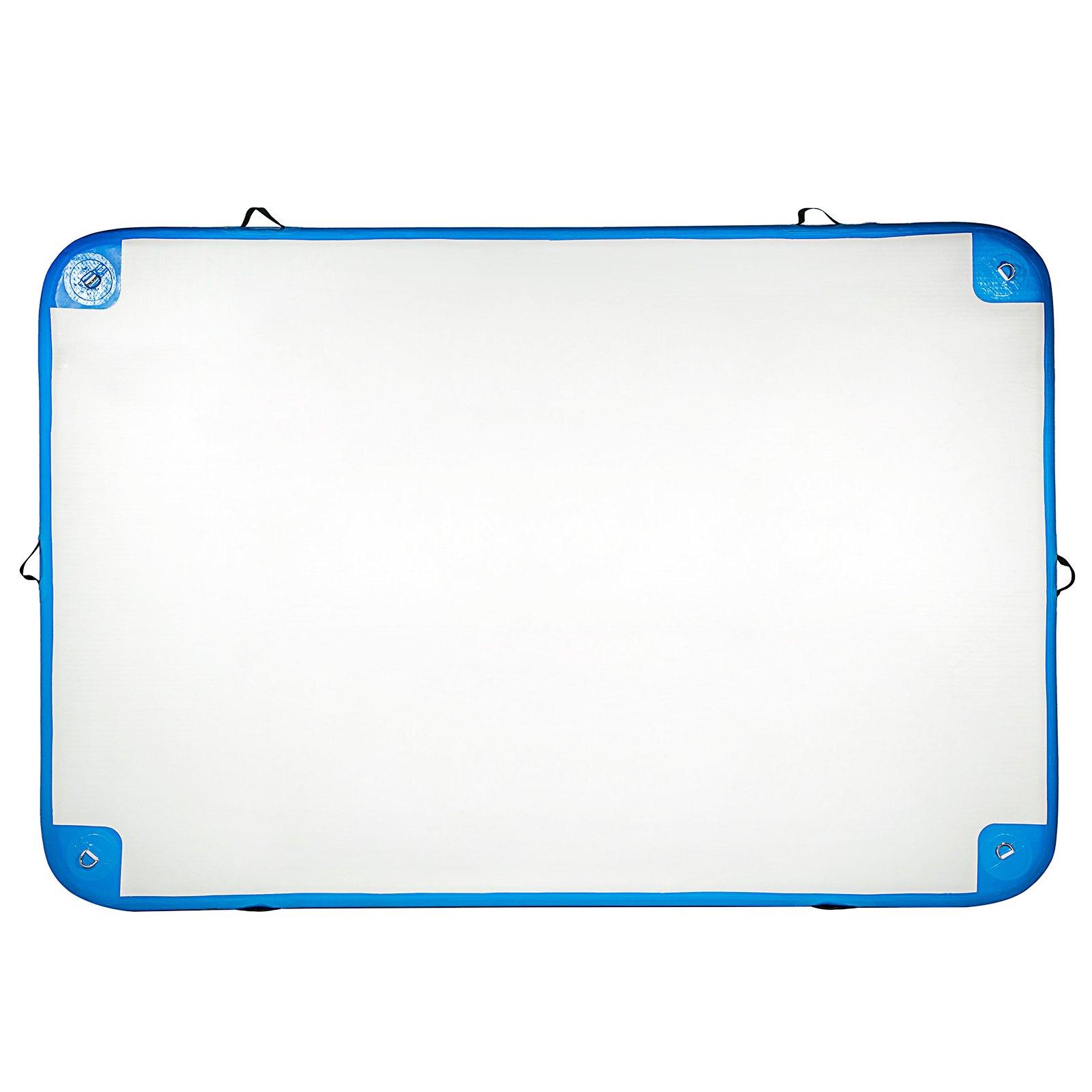 Vevor 3x2x0,15m Isola Galleggiante Gonfiabile Materassino Gonfiabile 5-6 Persone