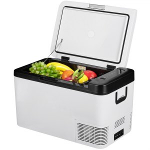 VEVOR VEVOR Frigorifero per Auto 25L Frigo Elettrico da Viaggio da 60W a  Doppia Zona con Controllo di l'APP, Uso per Camper, Campeggi, Barche,  Campeggio, Pesca, Viaggi su Strada e Altre Attività