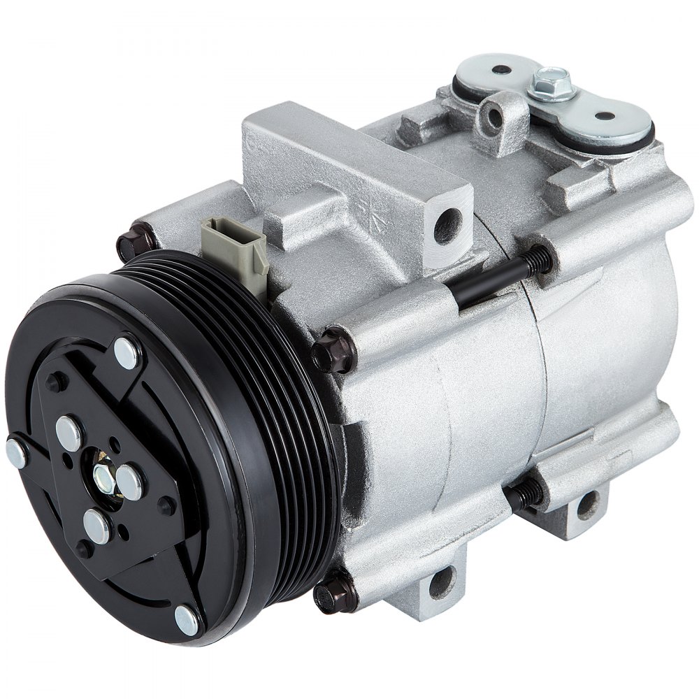 VEVOR Compressore AC universale per condizionatore d'aria per F150 4.2L 4.6L 5.4L 6.8L FS10 93-07, Gruppo compressore aria condizionata 58129 57129 58165 57165