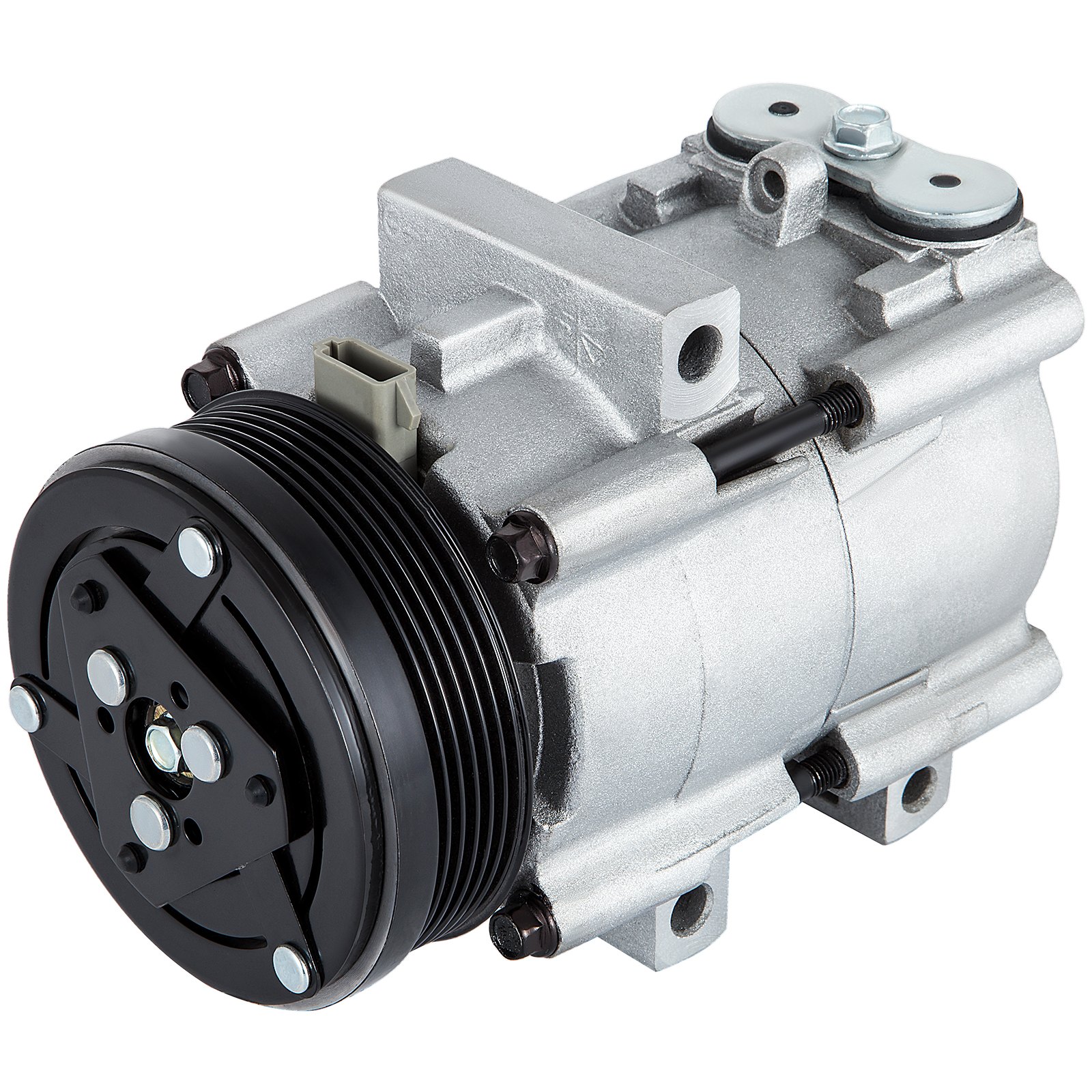 VEVOR Compressore AC universale per condizionatore d'aria per F150 4.2L 4.6L 5.4L 6.8L FS10 93-07, Gruppo compressore aria condizionata 58129 57129 58165 57165