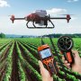 VEVOR 4-in-1 Anemometer 100.8MPH Air Velocity Meter 168x75x36mm Wind Meter IP44 Wind Meter Wind Speed ​​Meter MAX/MIN/AVG/CU Wind Speed ​​Data Speed ​​Meter