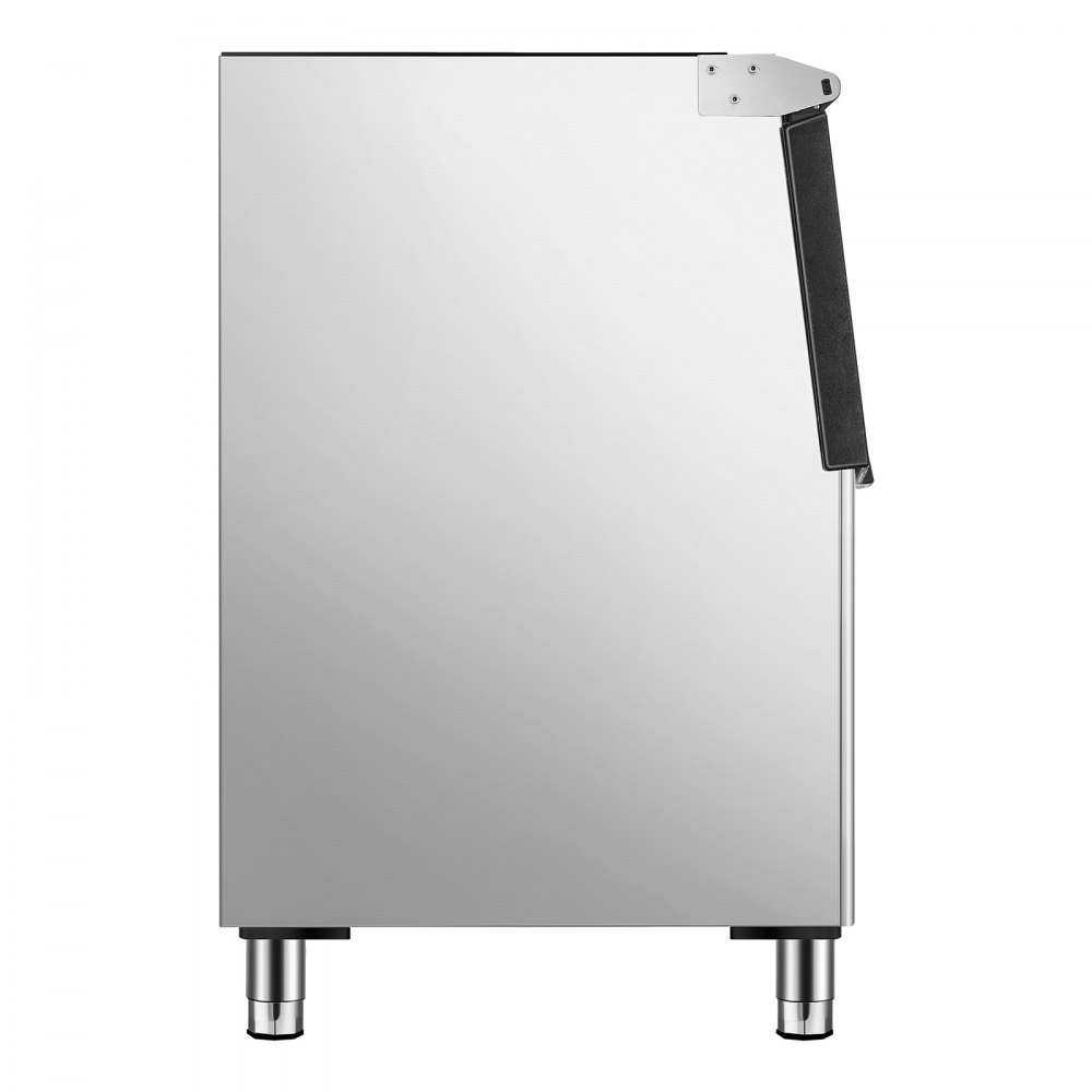 VEVOR Contenitore per Ghiaccio Commerciale in Acciaio Inox Capacità 113,3 kg con Filtro e Piedini in Gomma Antiscivolo Regolabili, Macchina per Ghiaccio per Ristoranti Hotel Bevande