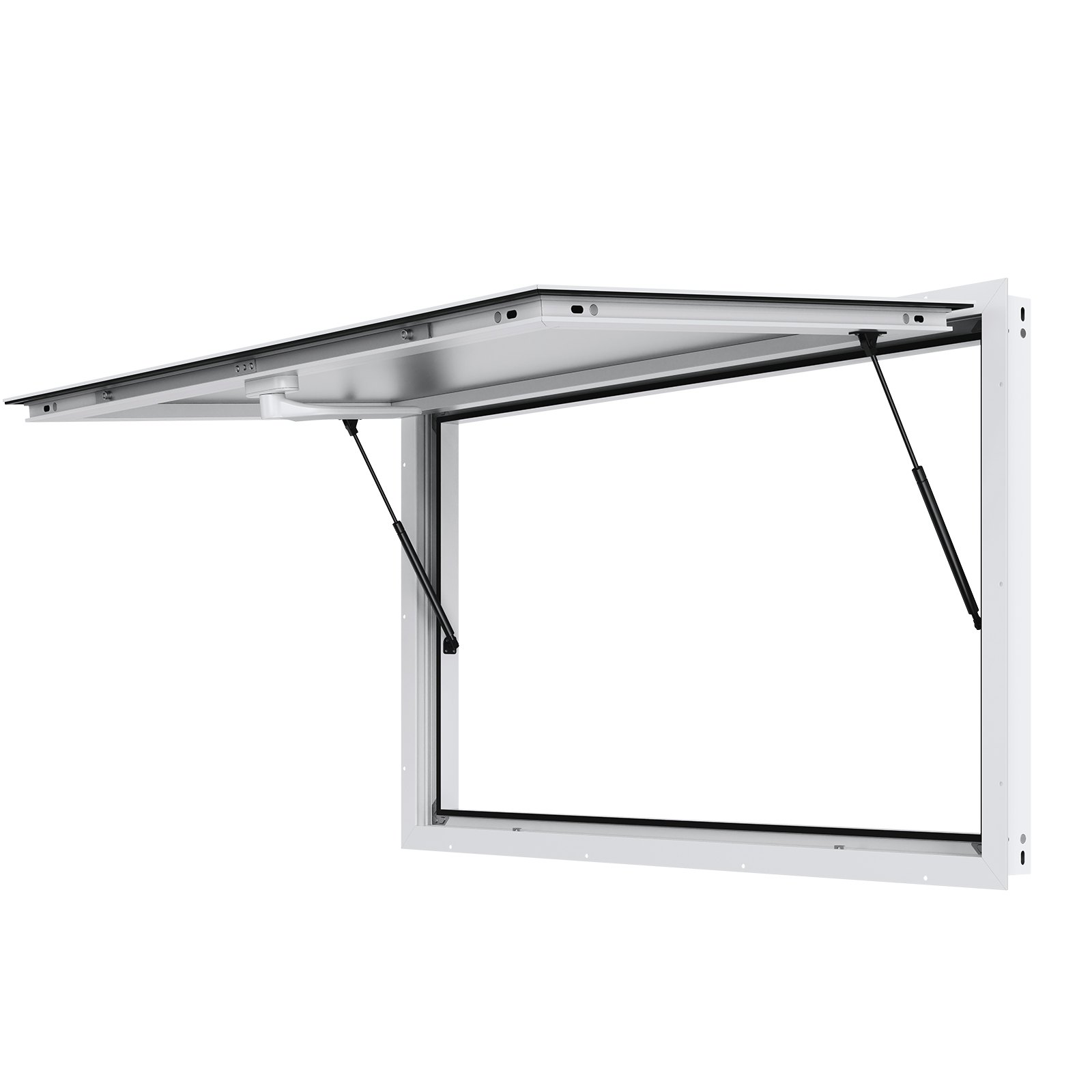 VEVOR Stand Concessionari Finestra Servizio Camion Cibo Tenda Sole 1374x866 mm