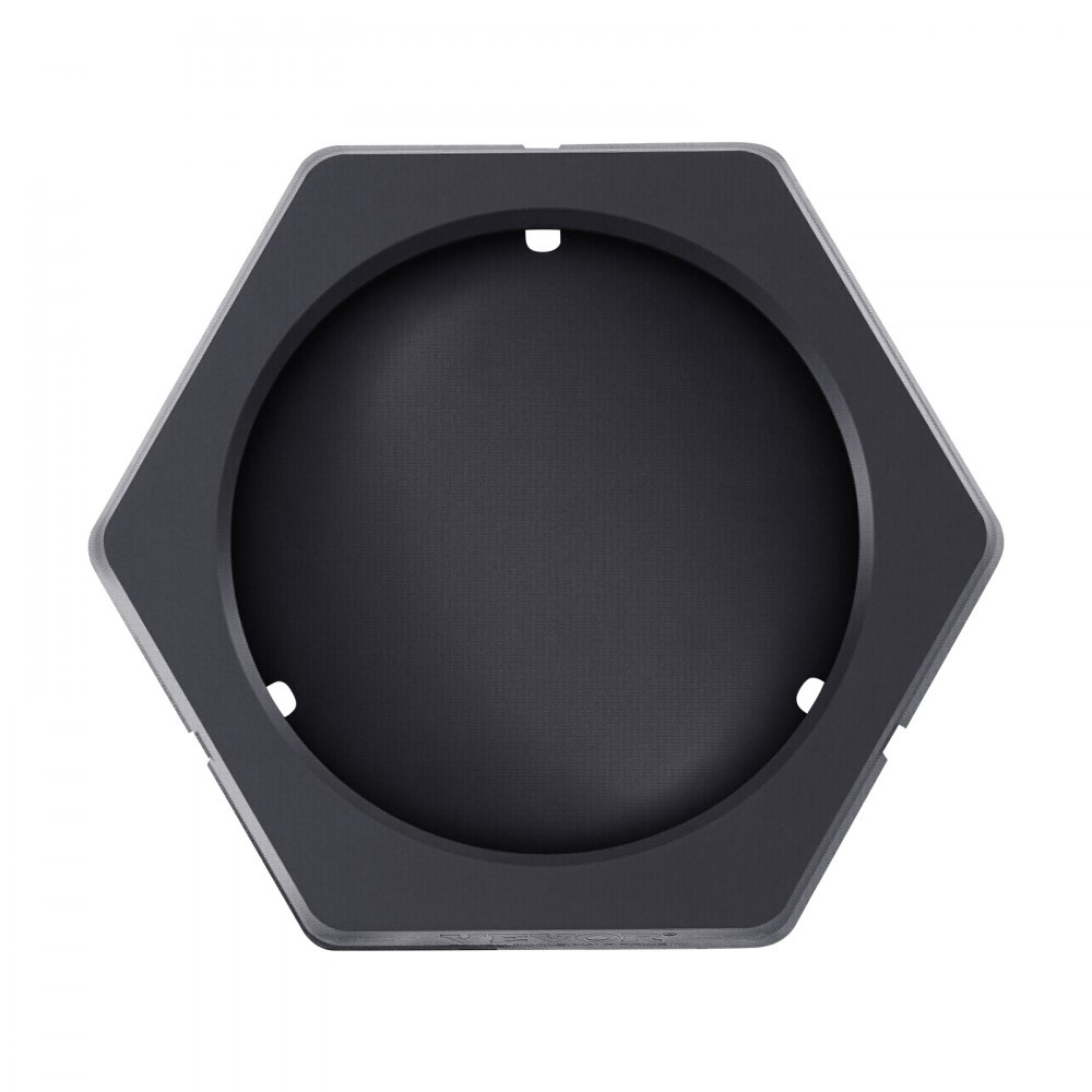 VEVOR 4-pack leveling pads for motorhomes, trailer jack pads made of rubber, 2300 kg load capacity (per pad), jack stabilizing pad with large surface area, ideal for round jack feet (254 mm)