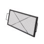 VEVOR Griglia per Barbecue in Acciaio Rettangolare 111x38cm, Portata max. 20 kg, Materiale Utensili per BBQ, Staffa a Forma di X per Barbecue Braciere, Picnic, Campeggio, Viaggio, Giardino, Cortile