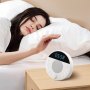 VEVOR Rumore Bianco per Dormire, 18 Suoni Rilassanti con Luce Notturna a 7 Colori, Doppia Sveglia, Timer di Spegnimento Automatico e Funzione di Memoria, per Neonati, Adulti, Casa, Ufficio