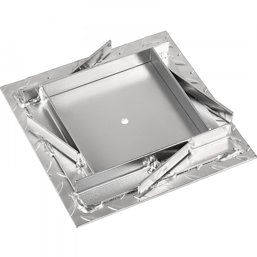 Vevor Chiusino Pozzetto 20x20 Cm Coperchio In Lamiera Zincata Per Barca E Nave