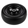 VEVOR lawnmower tire with rim, 278 x 100-127 mm tubeless tractor tire, 2-pack tire and wheel assembly, puncture-proof PU tire, 3.4 inch centered hub, 3/4 inch bushing size