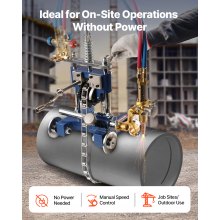 VEVOR Macchina Tagliatubi Manuale CG2-11Y per Tubi del Gas da Angolo Regolabile