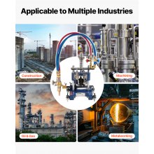 VEVOR Macchina Tagliatubi Manuale CG2-11Y per Tubi del Gas da Angolo Regolabile