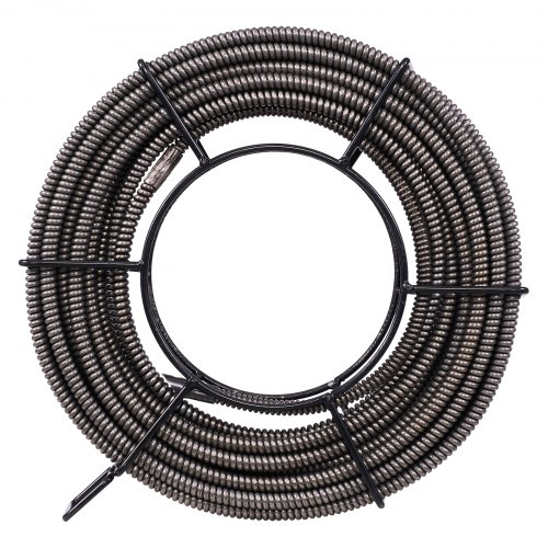 VEVOR Cavo Di Scarico Cavo Per Fognatura 50Ft 3 / 8 Pollici Cavo Di Pulizia Per Drenaggio Coclea Adatto Per Toilette Intasata Lavandino E Scarico A Paviment 66596817 VEVOR Cavo Di Scarico Cavo Per Fognatura 50Ft 3 / 8 Pollici Cavo Di Pulizia Per Drenaggio Coclea Adatto Per Toilette Intasata Lavandino E Scarico A Paviment 66596817