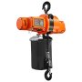 VEVOR 500 kg Electric Chain Hoist, 6 m Lifting Height, 230V Single Phase Overhead Crane with 100 m Wireless & 4.5 m Wired Remote Control, Power Electric Hoist for Factories, Warehouses, Garages