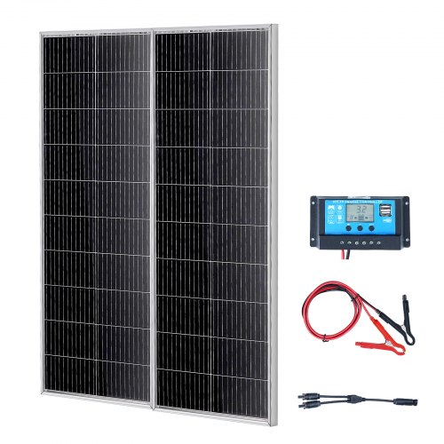 Kit Pannello Solare 30W 12V Portatile - Per Casa, Campeggio Ed Emergenze - Foto 8