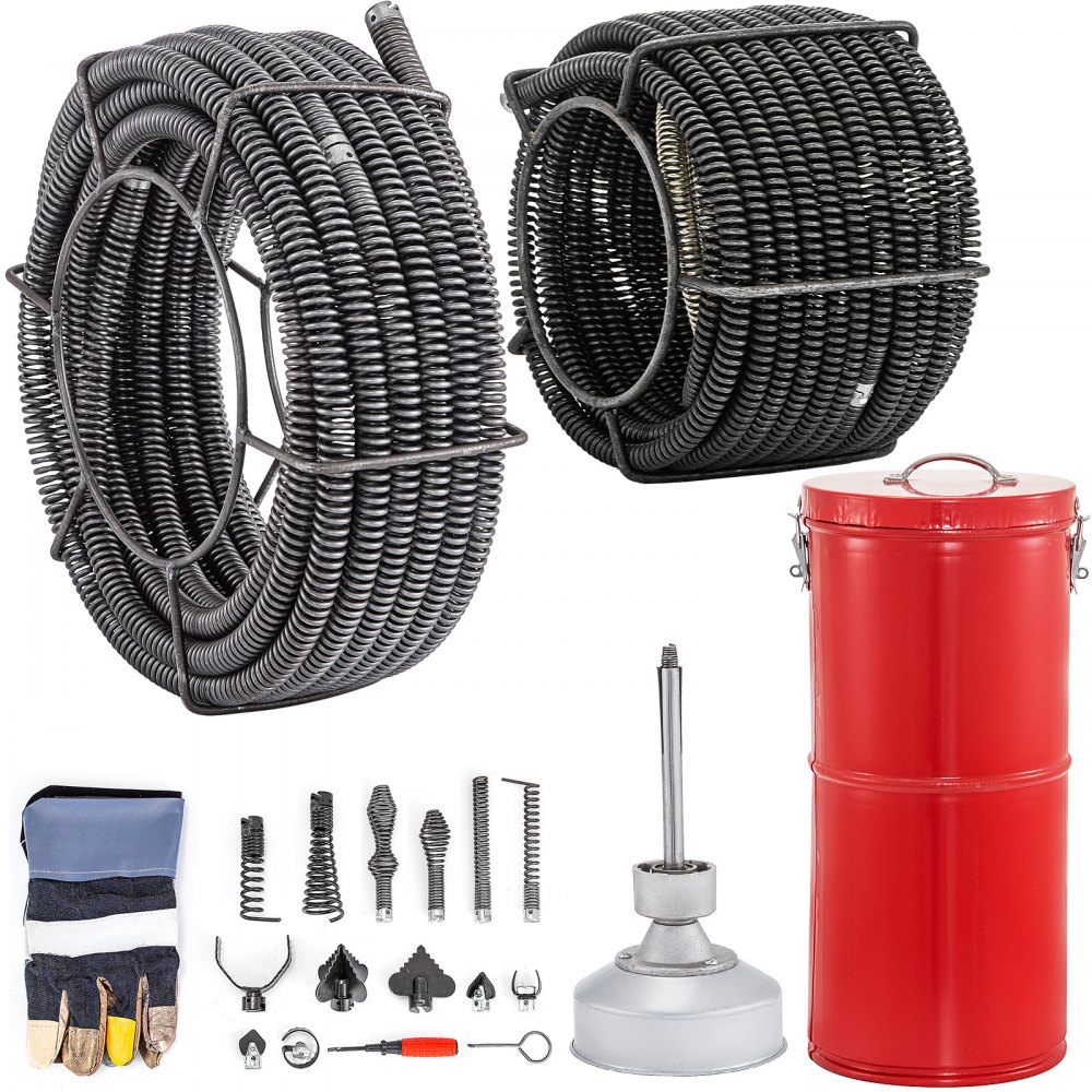 Molla Sturatubi Sturalavandini Pulizia Da Tubazioni 16/22mm Spirale 690w