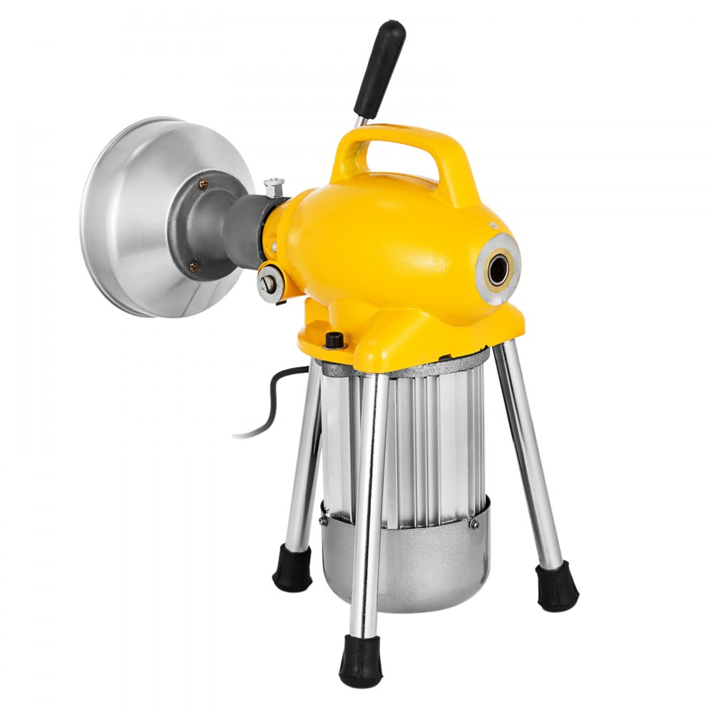 Macchina Pulizia Tubi 500w 400 Giri/min Molla Sturalavandino Sturatubi A Spirale