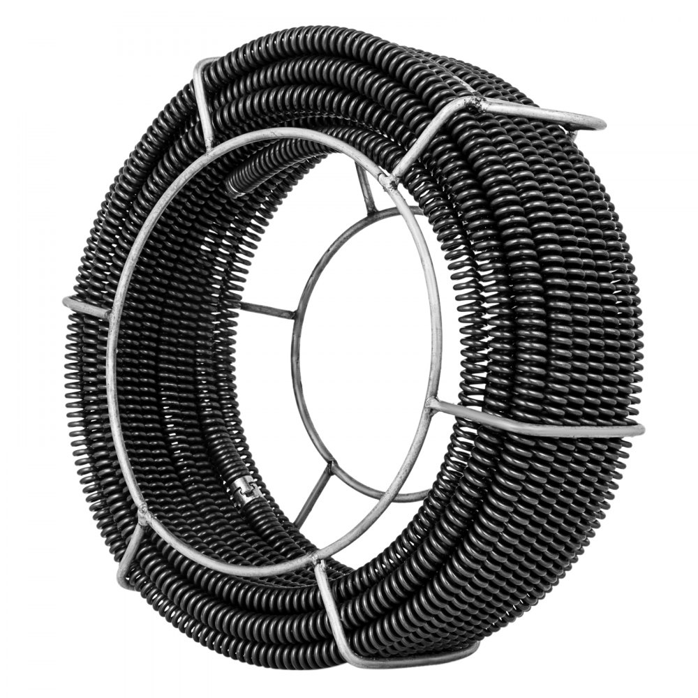 Macchina Pulizia Tubi 500w 400 Giri/min Molla Sturalavandino Sturatubi A Spirale