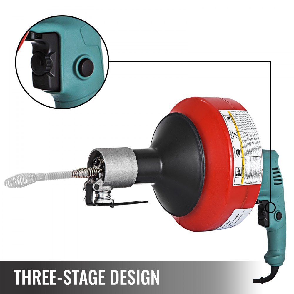 Molla Sturatubi/sturalavandini Da Tubazioni 8m X 8mm Spirale Metallico 700w