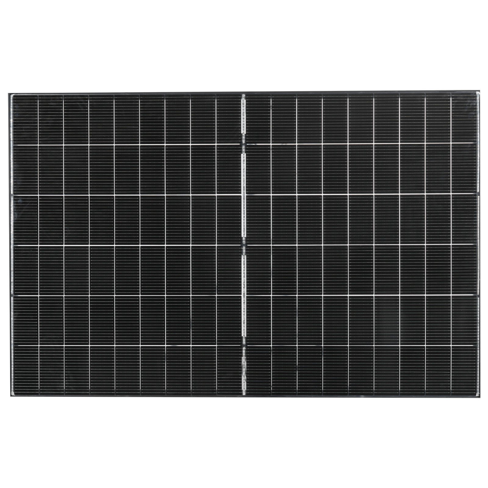 VEVOR Pannelli Solari Bifacciali 2 pezzi da 400 W, Modulo Fotovoltaico Monocristallino Tipo N da 16 BB Pannello Solare Impermeabile IP65 con Uscita MC4 Telaio in Alluminio per Auto, Barca, Camper