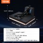 VEVOR Pressa di Calore, Pressa di Calore Potenza, Riscaldamento Pressa di Calore per Magliette, Stampante Digitale Sublimazione Industriale per Vinile Trasferimento Termico, Nero,400 x 600 mm, 1700W