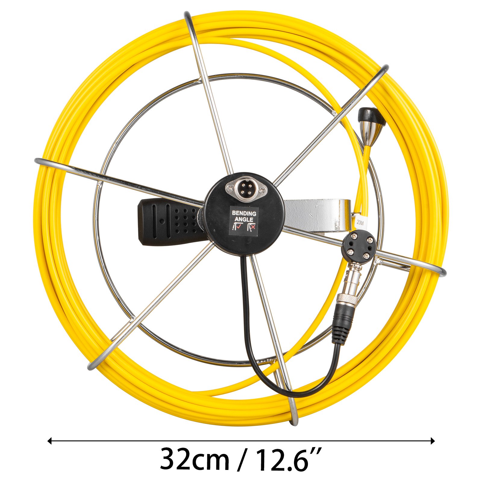 Telecamera Endoscopica 20m*φ4.8mm Cavo Sonda Flessibile Ispezione