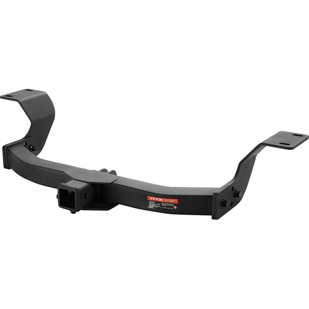 VEVOR Gancio di Rimorchio, Ricevitore da 2 Pollici, Telaio in Tubo d'Acciaio Q455B, Compatibile CR-V, 6000 lbs, Gancio Multi-Fit per Ricevere Supporto a Sfera, Portapacchi, Gancio di Traino, Nero
