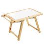 VEVOR Tavolo Sensoriale per Bambini Piccoli, Tavolino Attività in Legno per Bambini e Cavalletto Artistico con Tavola a Doppio Lato Contenitori Portaoggetti, per Giochi da Bimbi con Sabbia e Acqua