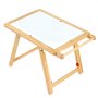 VEVOR Tavolo Sensoriale per Bambini Piccoli, Tavolino Attività in Legno per Bambini e Cavalletto Artistico con Tavola a Doppio Lato Contenitori Portaoggetti, per Giochi da Bimbi con Sabbia e Acqua
