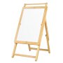 VEVOR Tavolo Sensoriale per Bambini Piccoli, Tavolino Attività in Legno per Bambini e Cavalletto Artistico con Tavola a Doppio Lato Contenitori Portaoggetti, per Giochi da Bimbi con Sabbia e Acqua