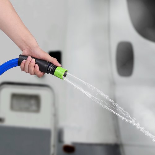 Tubo Acqua Alimentare 5 M – PVC Atossico, Diametro 12x16 Mm, Con Connettori Rapidi, Per Camper, Giardino E Acqua Potabile