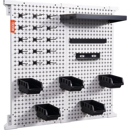 Ganci Parete Carichi Pesanti 36kg 4 Ganci Da Parete EXTRA RESISTENTI - Supporto Per Attrezzi Pesanti, Ideale Per Garage E Officina, Colore Nero, Capacità 36kg Per Gancio Ganci Da Parete Per Garage