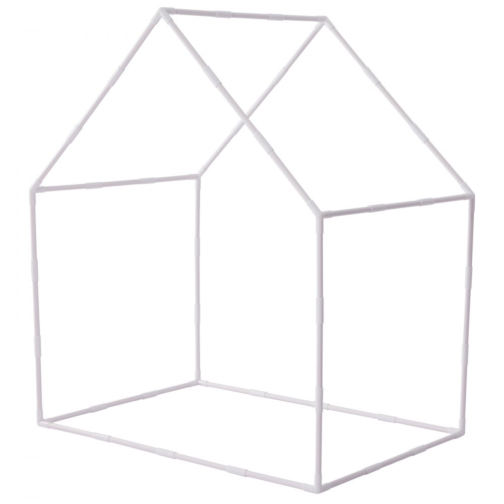 VEVOR Tenda da Gioco per Bambini 1340 x 920 x 1530 mm Tenda per Bambini da 1 a 5 Anni, con Tappetino e Lampada da Tenda, con Finestre per Interni ed Esterni, Tenda Yurta per Ragazzi Ragazze, Beige