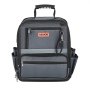 VEVOR Tool Bag, 335 MM, 34-Pocket Portable Large Tool Box Organizer Storage, Carry Toolbox with Hard Plastic Base, Large Zipper, Adjustable Shoulder Strap, for Men Women Dad Husband Fathers Day