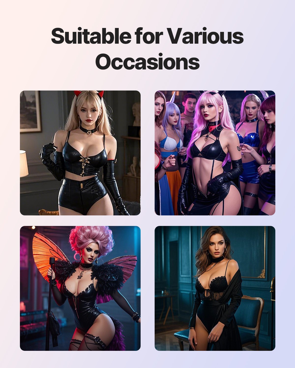 VEVOR Corpo Finto in Silicone per Cosplay Carnevale, Corpo con Seni Finti Coppa D per Travestiti, Seni Finti Realistici Riempiti in Silicone Pettorale Artificiali per Crossdresser Cosplay Anime