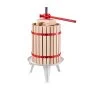 VEVOR Pressa Manuale per Vino di Frutta Cesto in Legno Massello 18L con 8 Blocchi, Spremiagrumi Manuale per Bevande Alcoliche Pressa per Sidro, Mela, Uva, Tintura, Miele, Olio d'Oliva Cucina, Casa