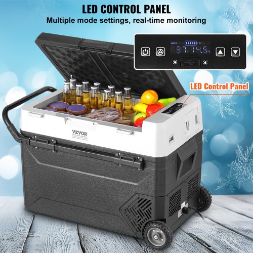 Réfrigérateur à Gaz Avec Congélateur SMAD 185L - Blanc - Pour Camping-car, Maison Mobile, Garage - Neuf 2023