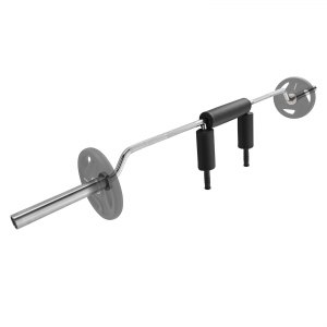 VEVOR Bilanciere 1,8 M (o 1,2/2,8) Con Impugnatura Zigrinata, Carico 226 Kg, Boccole In Ottone E Cuscinetti, Per Squat E Panca