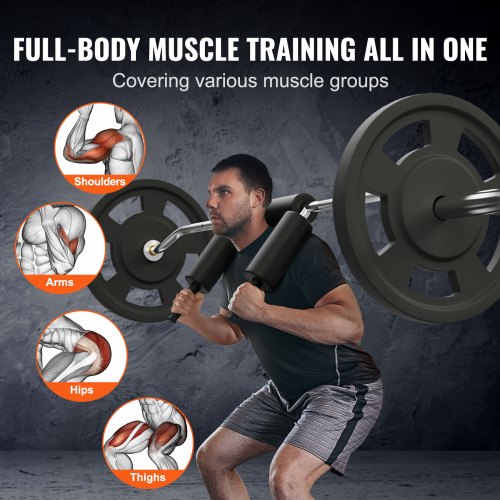 Perno Porta Pesi In Acciaio Per Palestra - Attrezzo Per Allenamento Fitness, Sollevamento Pesi E Macchine Multifunzione - 5