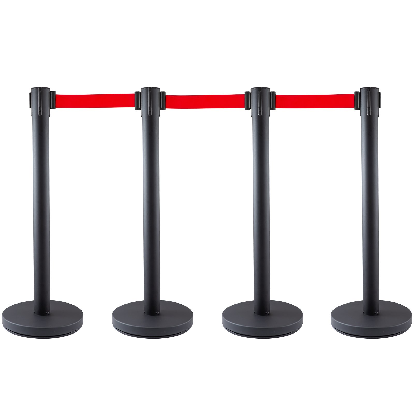 4 Transenne Elimina Code Separacode Paletti Di Delimitazione Con 3 Corde