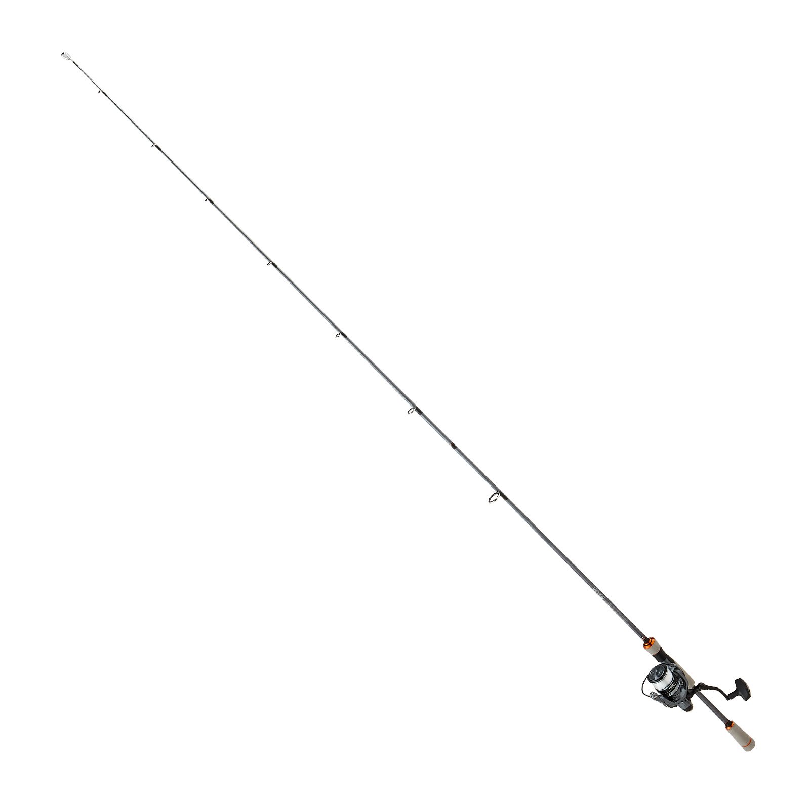 VEVOR Set di Canna da Pesca Telescopica in Fibra Carbonio, Canna in Due Pezzi da 2 m da Pesca al Spigola Nera e Set Mulinello da Spinning con Cuscinetti a Sfera, per Acqua Salata e Dolce