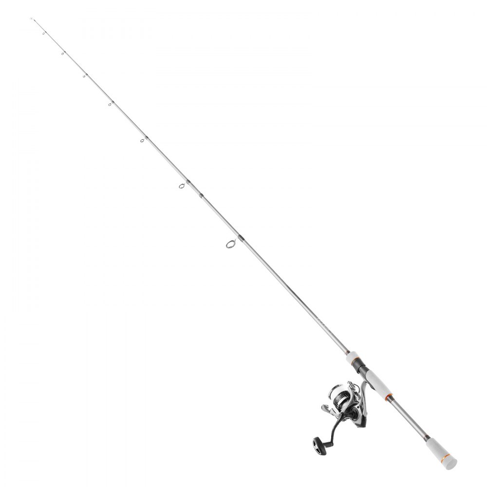 VEVOR Rod and Fishing Reel Combo, IM7 Carbon Fiber Spinning Rod and Reel Combo, Bass Fishing Pole with 2.13m Two-Piece Rods, 7+1 Ball Bearings, EVA Handle, Stainless Steel Guides with Ceramic Rings